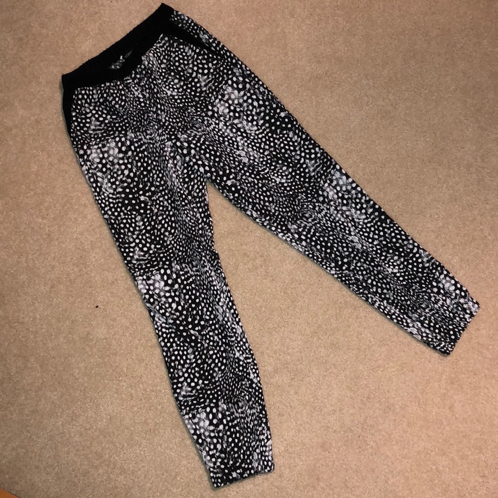 Satin style trousers